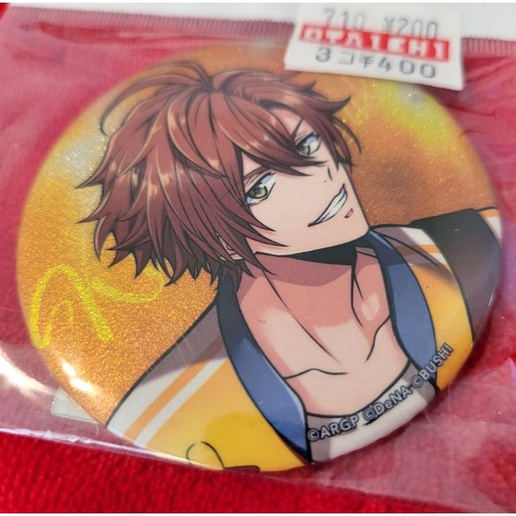 Hayasaka Kehei Can Button Pin Argonavis from Bang Dream! Aaside ARGP DeNA Bushi - Picture 2 of 4